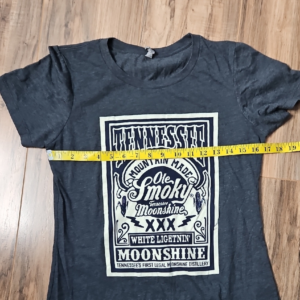 Next Level Ole Smokey Unisexual Y2K Graphic Crew Neck Tshirt - Picture 5 of 7